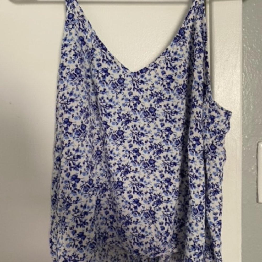 Plus Size floral tank H&M